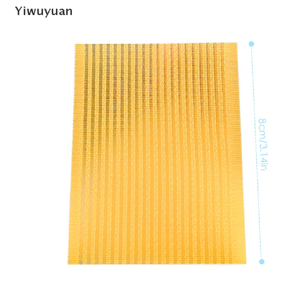 < Yiwuyuan > Gói 10 Miếng Dán Giữ Tóc Không Để Lại Dấu Vết Cho Thợ Cắt Tóc