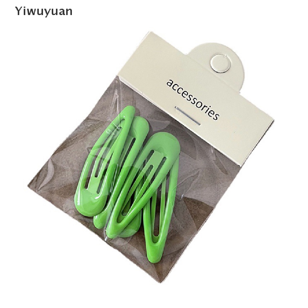 Bộ 5 Kẹp Tóc Hình Giọt Nước Dễ Thương Cho Bé Gái