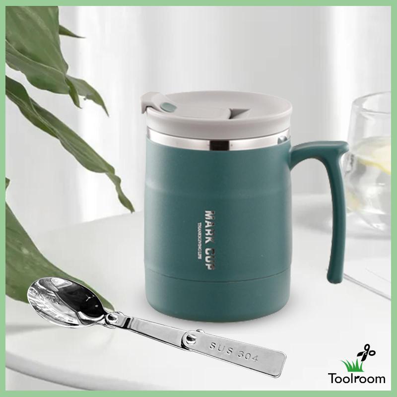 Cốc Đựng Nước Chân Không Cách Nhiệt Có Nắp Đậy Dùng Khi Đi Cắm Trại / Du Lịch