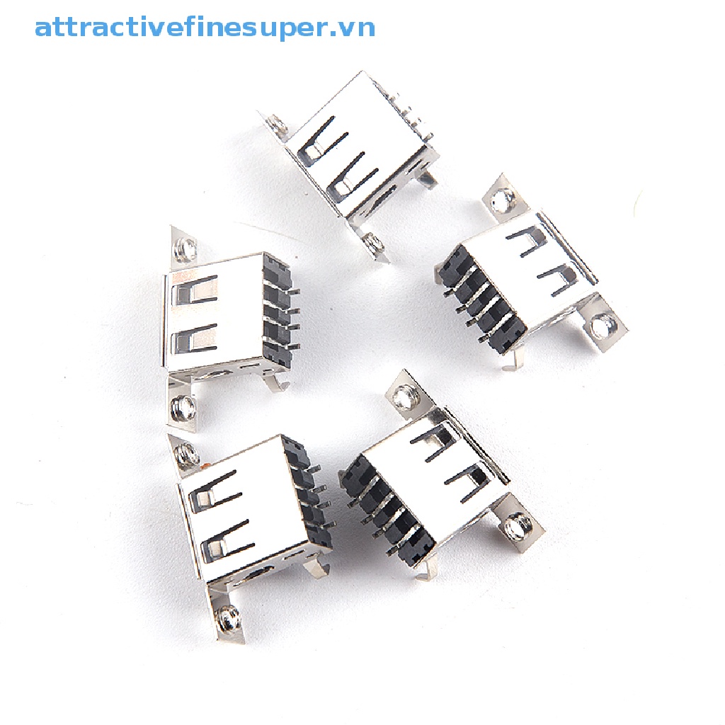 Set 5 Ổ Cắm Micro USB 2.0 4Pin Tiện Dụng