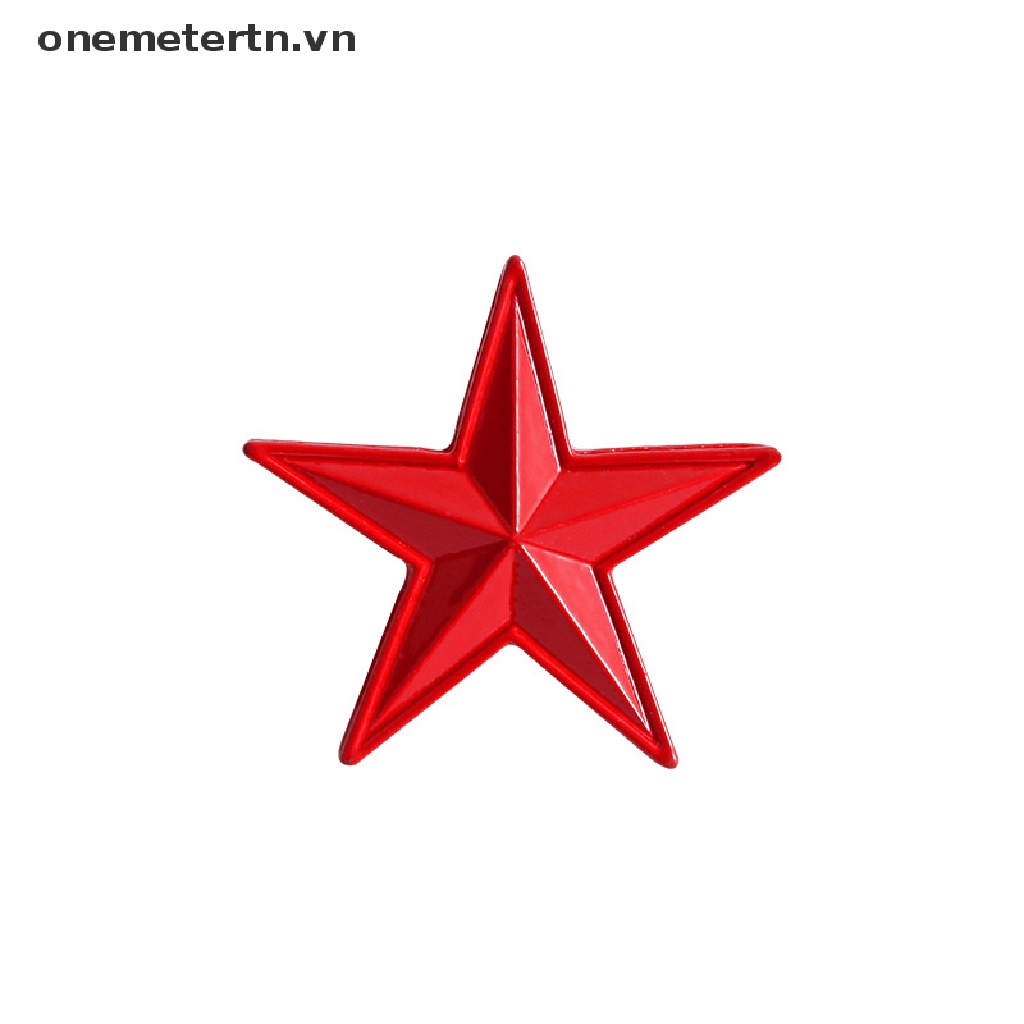 Onemetertn Set 4 Ghim Cài Áo Tráng Men Biểu Tượng USSR Ngôi Sao Đỏ Búa Lạnh Chiến Tranh Xô VN