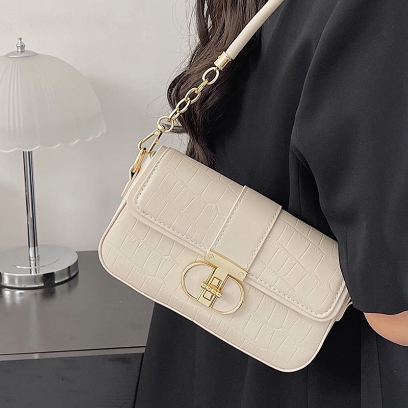 Túi Đeo Vai / Đeo Chéo Hình Vuông Cỡ Nhỏ Họa Tiết Vân Đá Chất Lượng Cao Thời Trang Cho Nữ