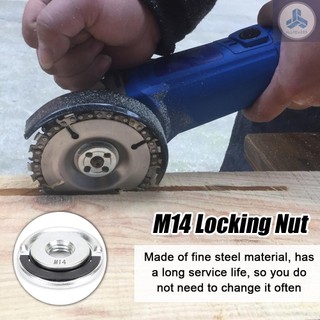 Nuts Angle Grinder Locking Nuts Angle Grinder Accessory Quick Utility Clamping Tool M14 14mm Suitable