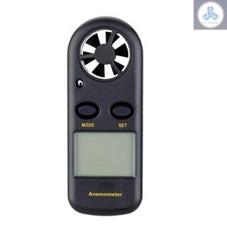 Mini LCD Digital Anemometer Wind Speed Air Velocity Temperature Measuring with Backlight