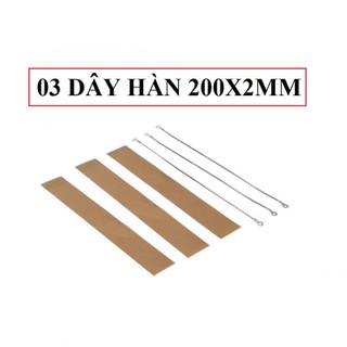 Dây hàn thay thế cho máy hàn miệng túi 200x2mm
