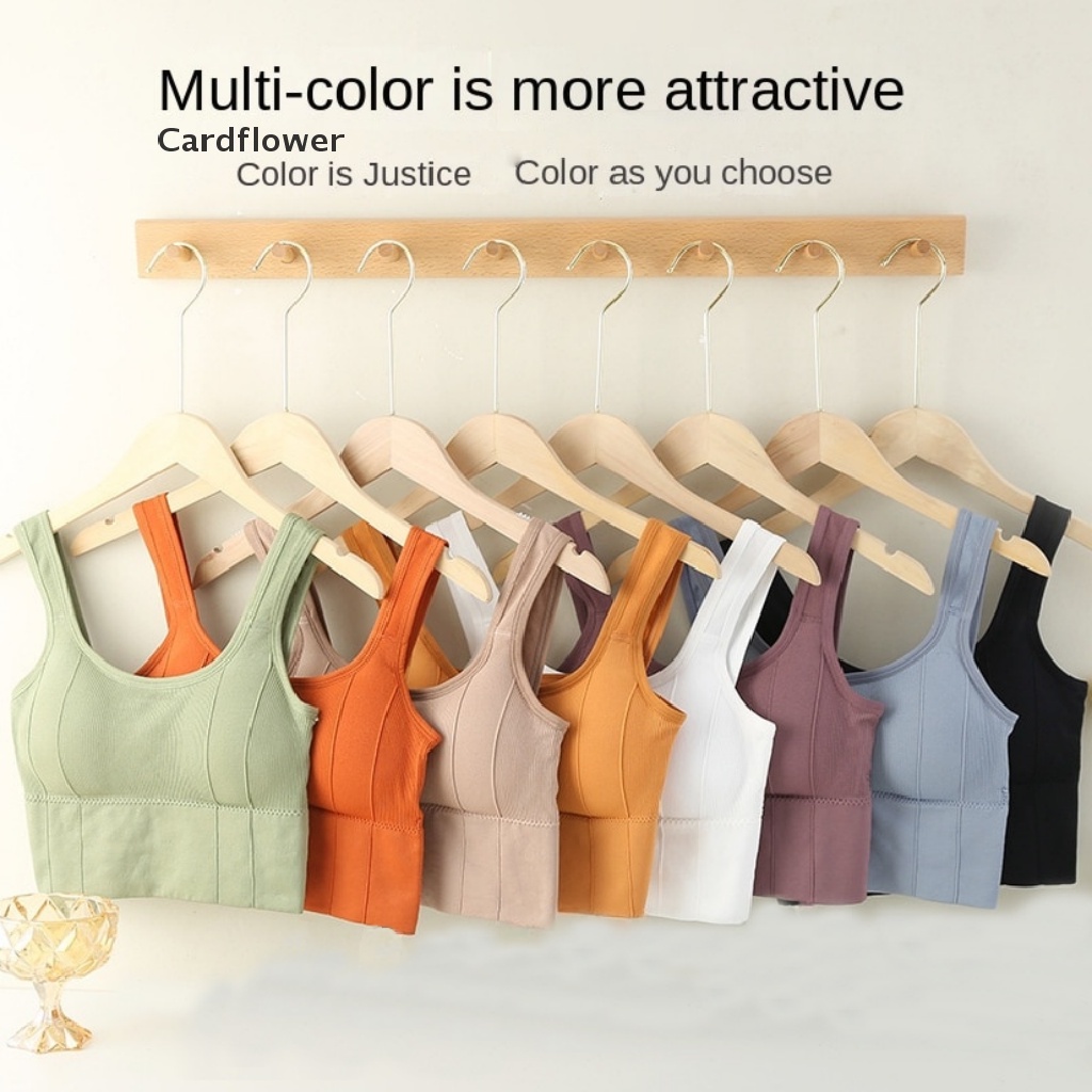 < Cardflower > Áo Không Tay Lót Trong Và Ngoài Thoáng Khí Phong Cách Mới Mùa Hè Không Gọng Thép Đang Giảm Giá