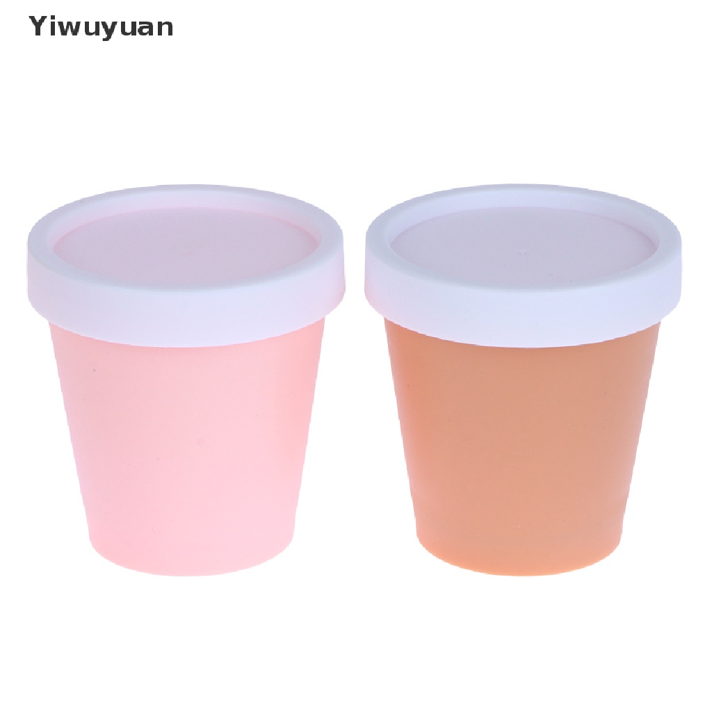 < Yiwuyuan > Hộp Đựng Sữa Chua Kem Tráng Miệng Có Nắp Đậy