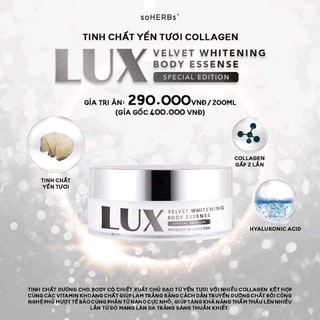 Kem dưỡng da body lux – tinh chất yến tươi collagen 200gr