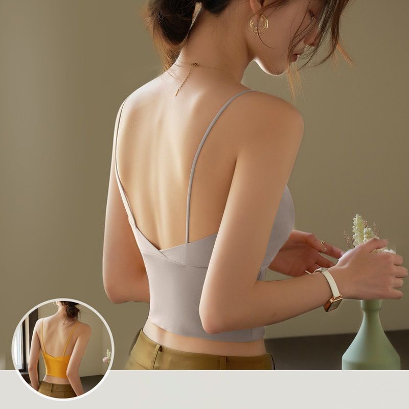 Áo Thể Thao Hai Dây Có Mút Đệm Ngực Thiết Kế Lưng Đẹp Thời Trang Mùa Hè Cho Nữ