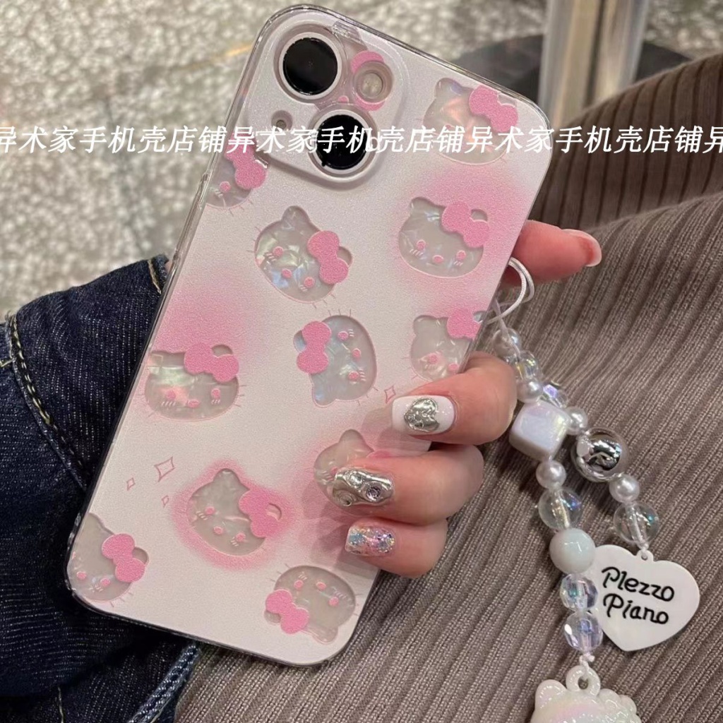 ✅Ốp Điện Thoại Dẻo Họa Tiết Hoạt Hình Mèo / Cô Gái Dễ Thương Chống Sốc Cho iPhone14pro HUUX Max12 13 11