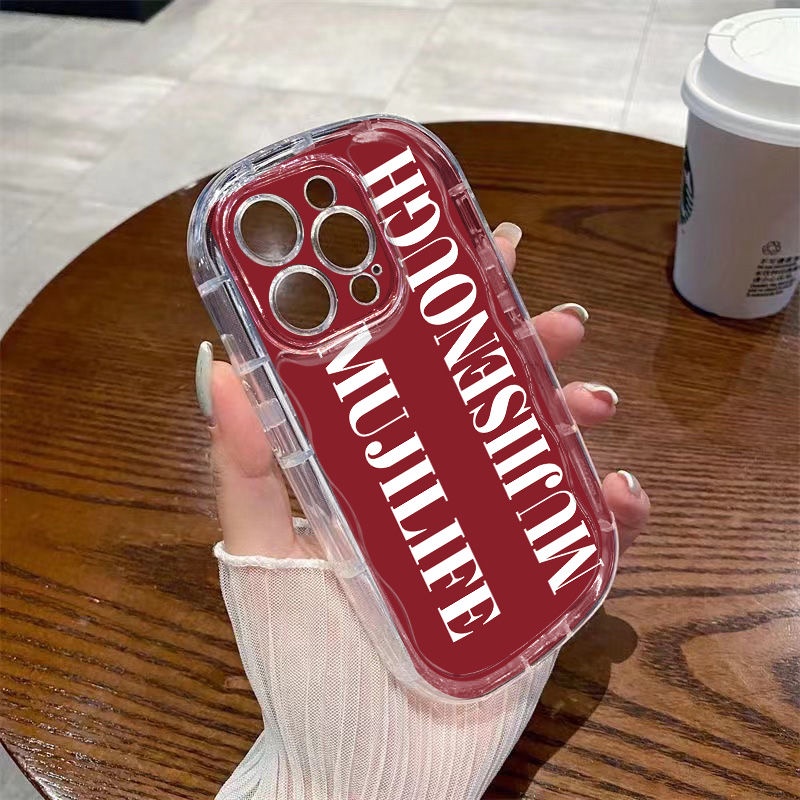 ✅Ốp Điện Thoại Mềm Trong Suốt Chống Sốc 13 Phong Cách Muji Cho Iphone 14Xs8P / 971I 1211 Xr / 7