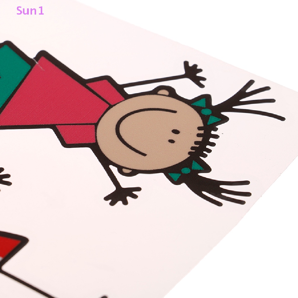 Đề Can Dán Trang Trí Thân / Cửa Sổ / Xe Hơi Họa Tiết Hoạt Hình Sun1 >  Giày Thể Thao Họa Tiết Xinh Xắn Chất Lượng