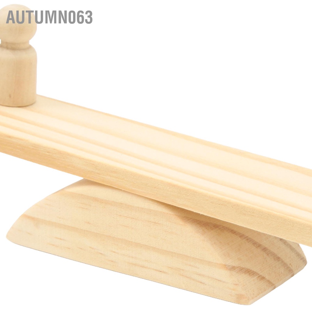 Autumn063 Đồ Chơi Đếm Cân Bằng Gỗ Tự Làm Cho Búp Bê Chưa Hoàn Thành Với Sắc Tố 8 Màu Trẻ Em