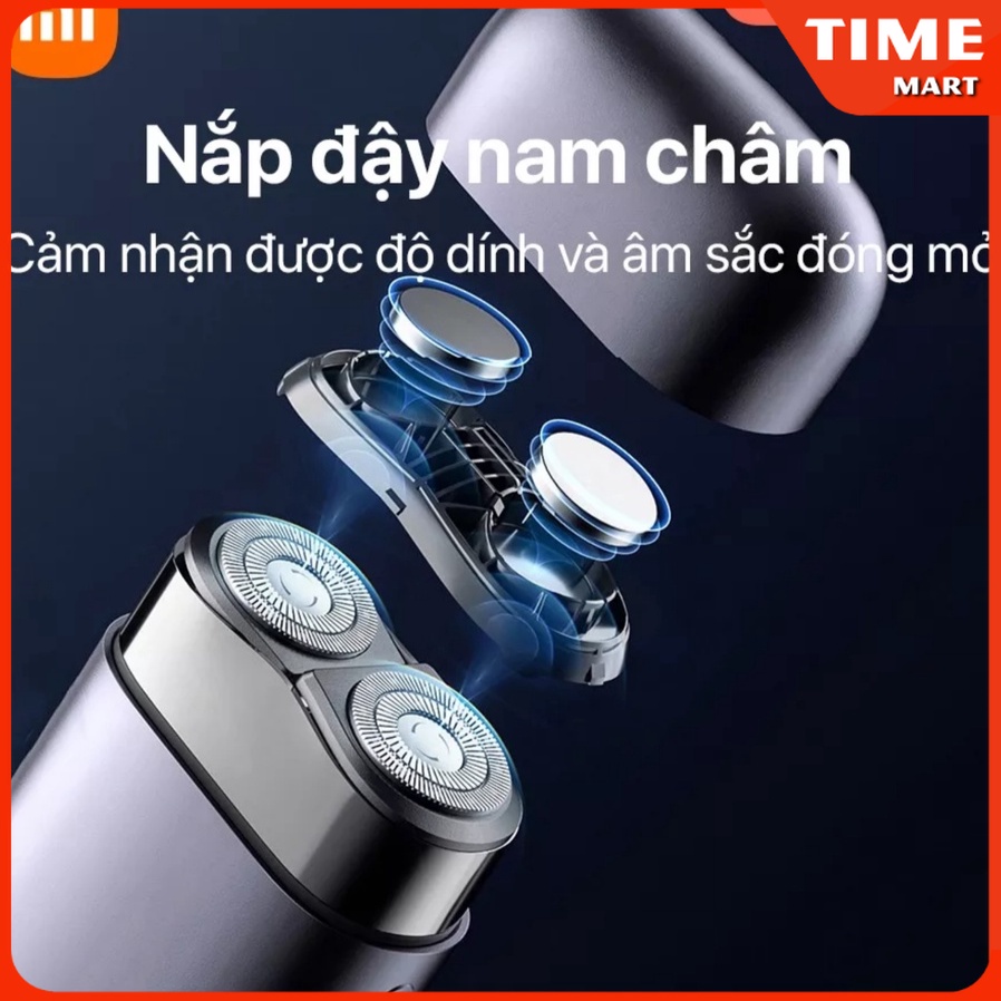 Máy cạo râu mini Xiaomi Mijia S60. Mẫu mới 2023 với nhiều cải tiến duy nhất [TIME_MART Siêu Thị Tiện ích]