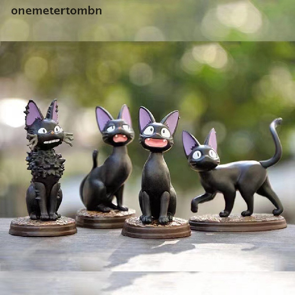 Đồ trang trí Mèo Đen Anime Kiki Dễ Thương Dùng Làm Quà Tặng