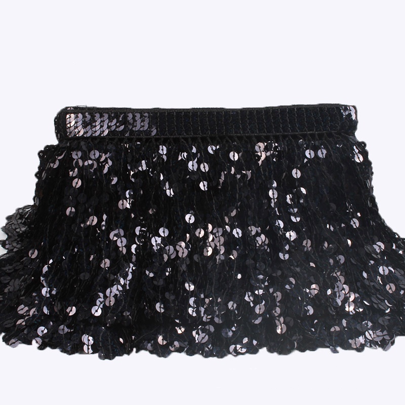 Dải Tua Rua Kim Sa Lấp Lánh Rộng 9.5 Yards 16cm Trang Trí Đầm Khiêu Vũ Latin / Trang Phục Thủ Công DIY