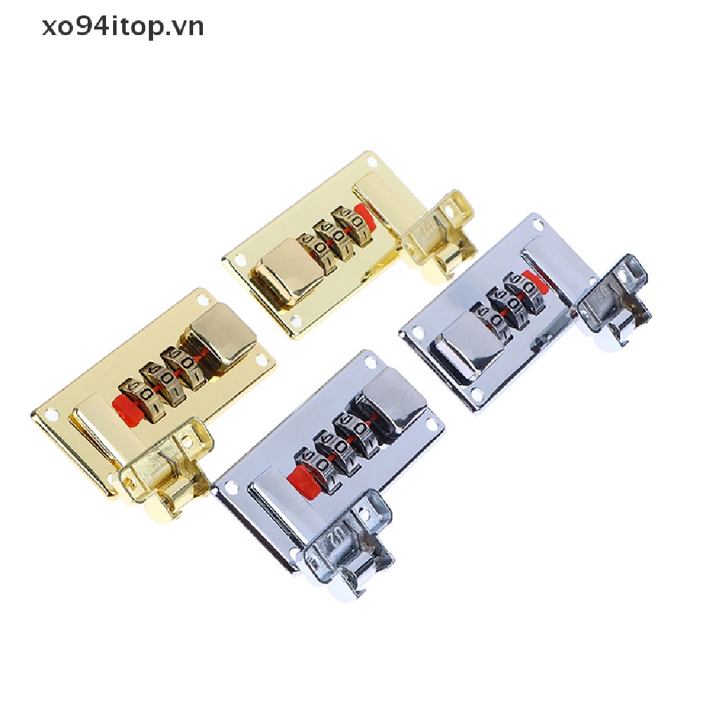 Ổ Khóa Mật Khẩu Màu Bạc Phong Cách Cổ Điển Dùng Làm Quà Tặng / Trang Sức