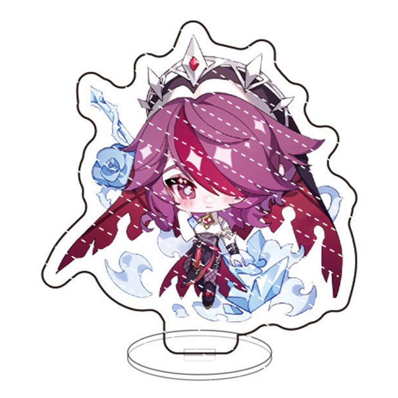 Mô Hình Nhân Vật Anime Margot3 Genshin Va Chạm Đứng Bằng Acrylic Trang Trí Bàn Làm Việc