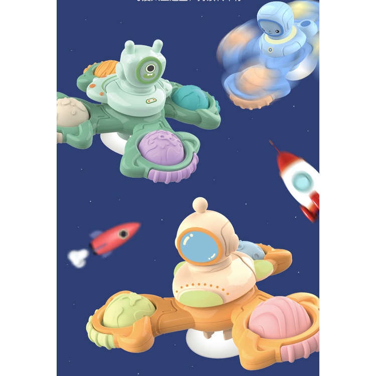 Đồ Chơi Hoạt Hình Xoay Có Cốc Hút Gắn Xe Hơi / Nhà Tắm Vui Nhộn Cho Bé