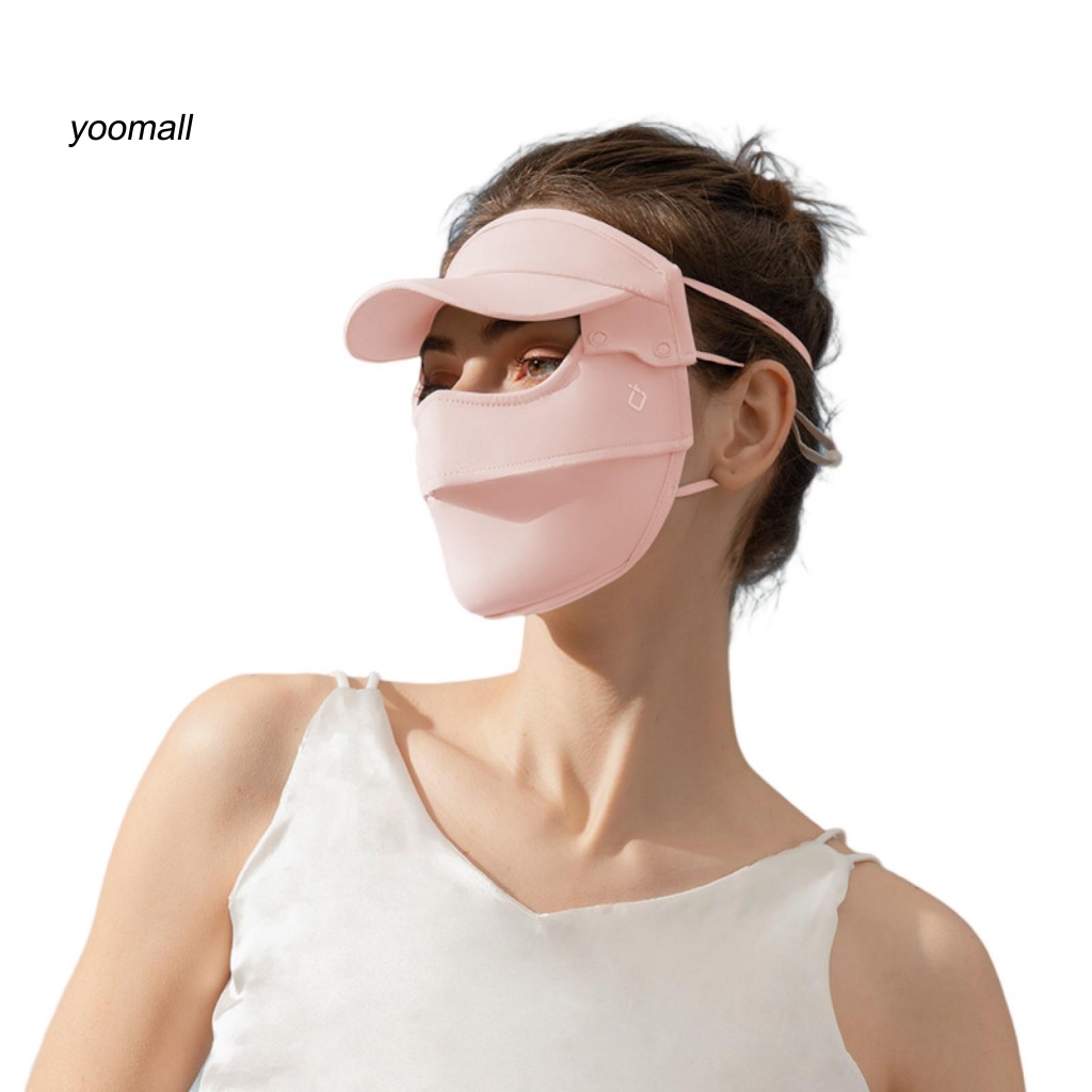 / Yo / Phụ Kiện Mũ Chống Nắng Có Vòng Đeo Tai Dùng Khi Lái Xe / Câu Cá Ngoài Trời Có Thể Biến Dạng