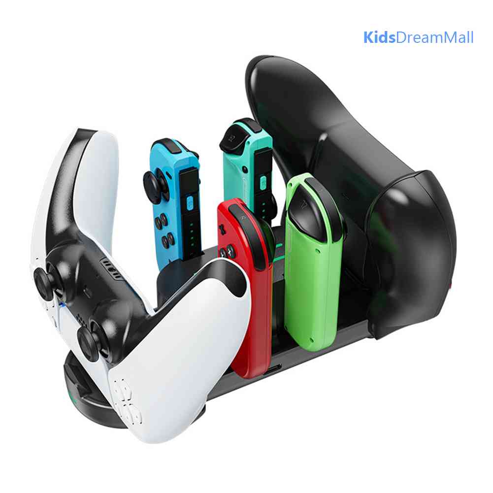 Đế SạC 6 Trong 1 Cho Tay CầM Chơi Game Joy Con PS5 Xbox X S