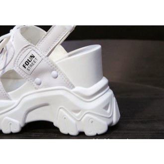 Sandal Đế Xuồng Dày 10.5cm Thời Trang Mùa Hè Phong Cách Mới 2023 dép nữ