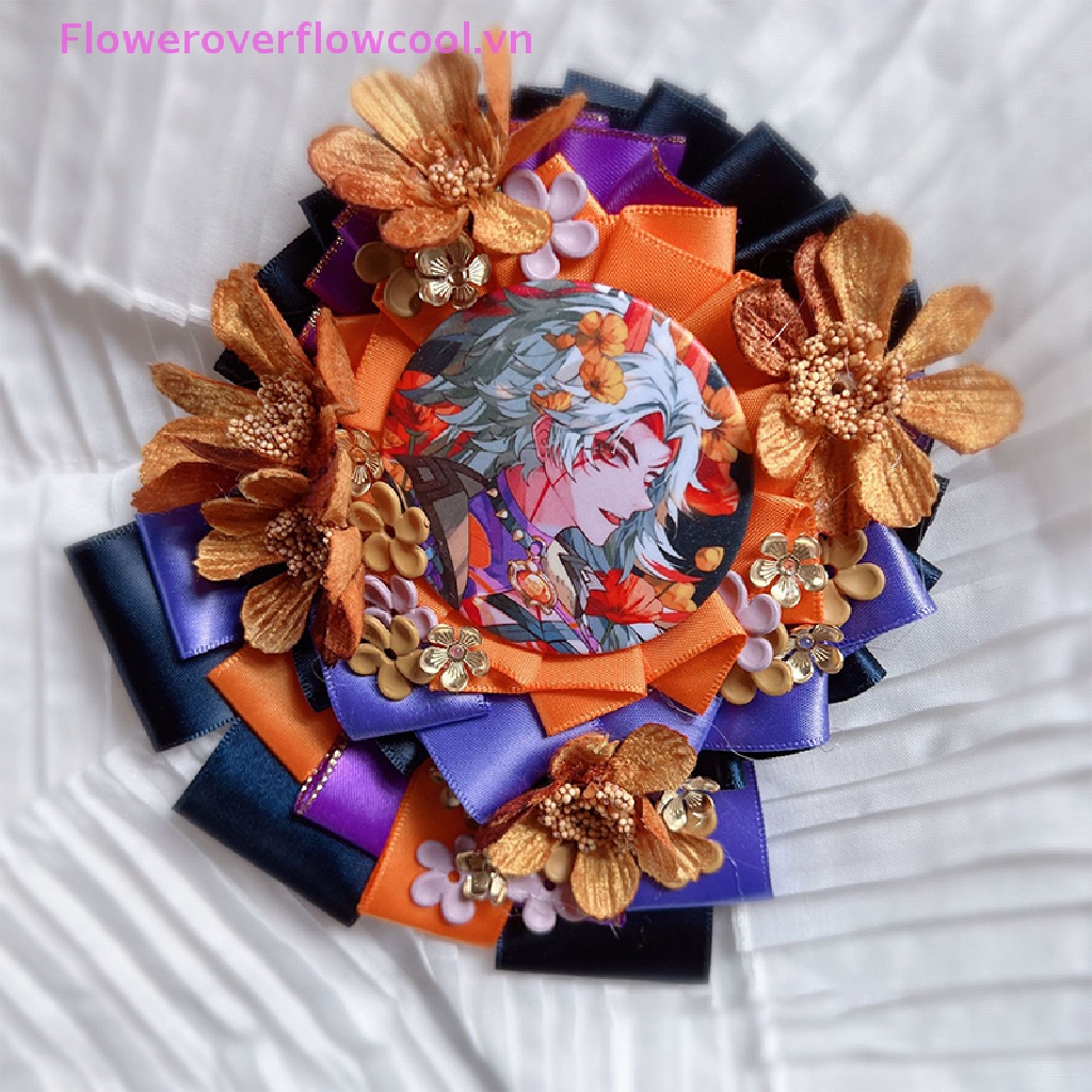 Ghim Cài Áo Đính Nơ Ruy Băng Phong Cách Lolita Cổ Điển