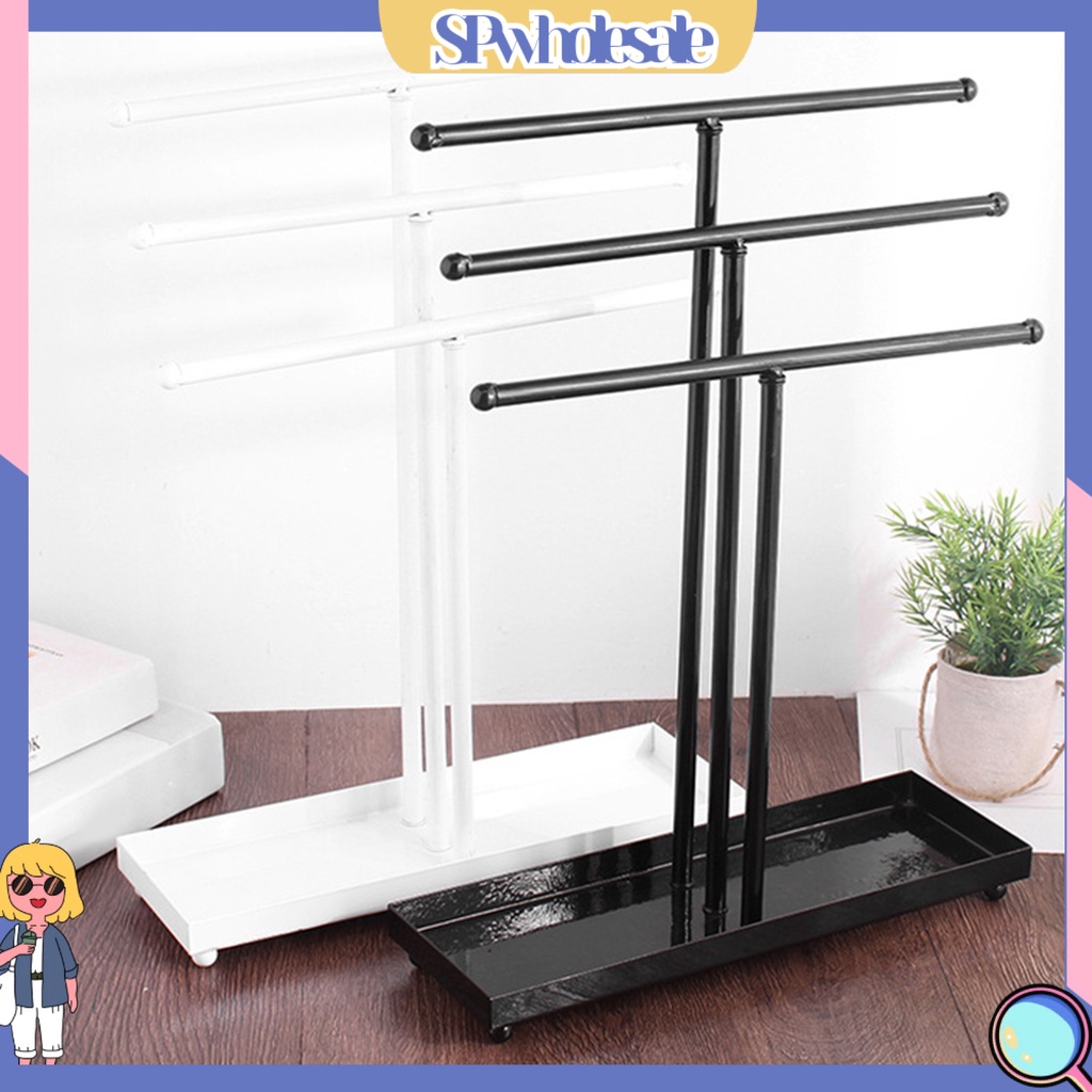 <SPwholesale> Giá Đỡ Trưng Bày Trang Sức Hình Chữ T Nhiều Tầng Dễ Lắp Ráp Tiết Kiệm Không Gian