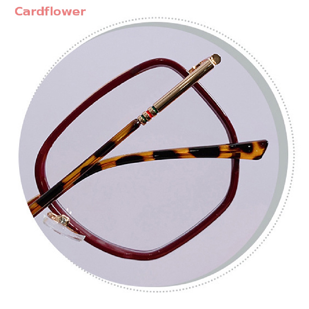 < Cardflower > Mắt Kính Trong Suốt Không Gọng Không Viền Trang Điểm Cho Nữ