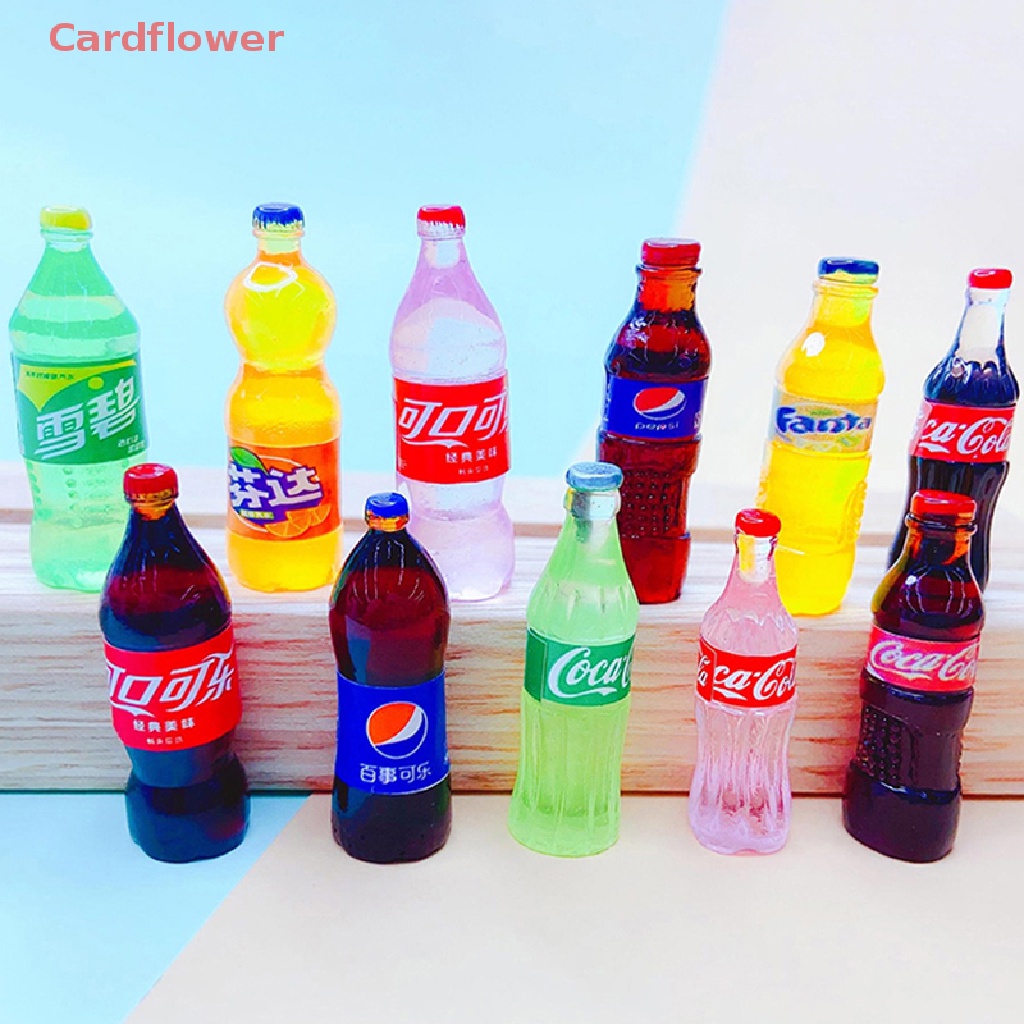 Bộ 5 Phụ Kiện Trang Trí Ốp Điện Thoại Hình Đồ Uống Mini DIY Mới