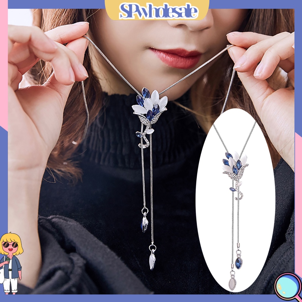 &lt;SPwholesale&gt; Vòng cổ Tua Rua Bằng Hợp Kim Đặc Biệt Cho Nữ