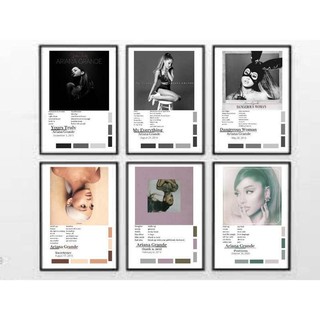 Poster Hình Ariana Grande Dùng Để Trang Trí