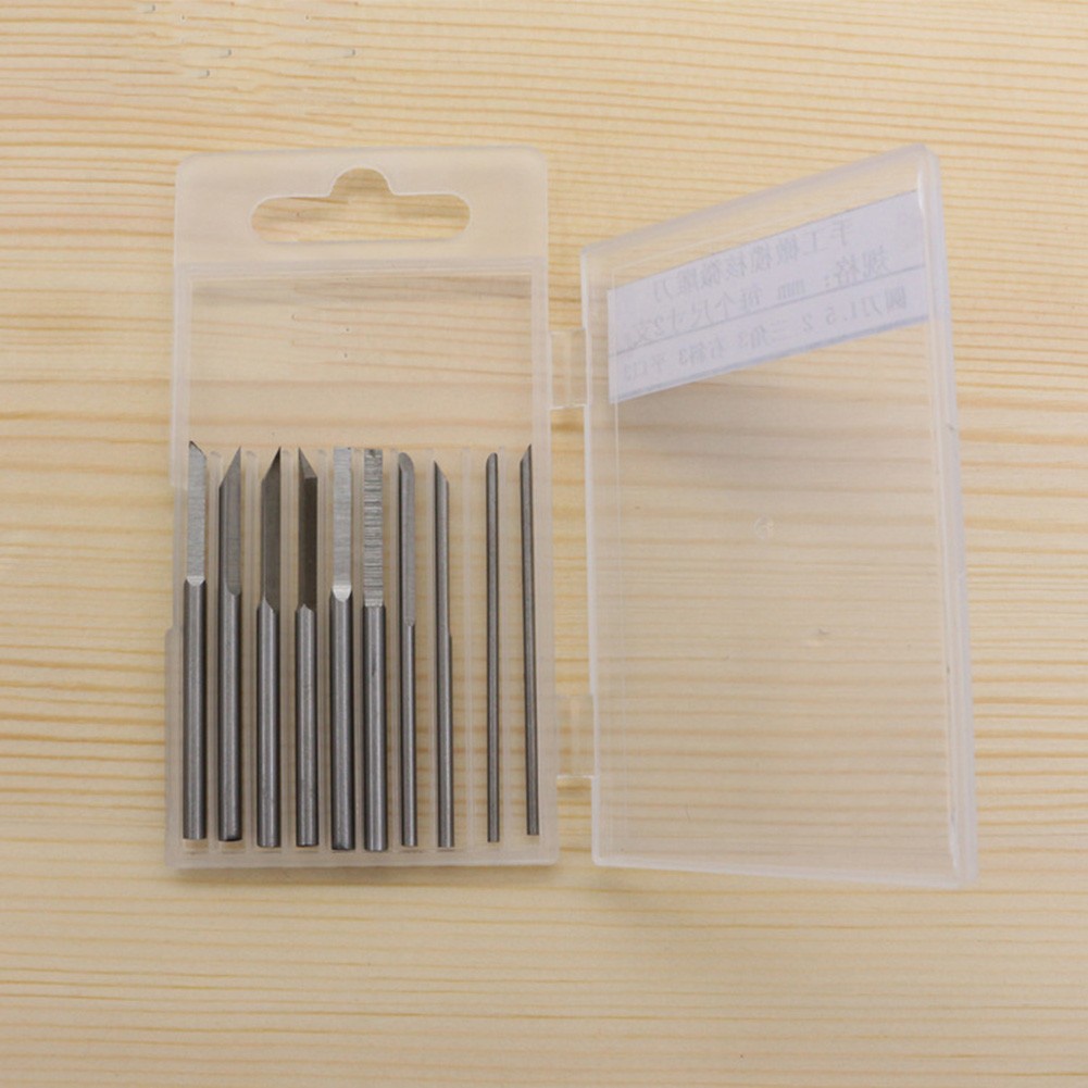 5 / 10 Chiếc Dụng Cụ Điêu Khắc Gỗ Bằng Thép