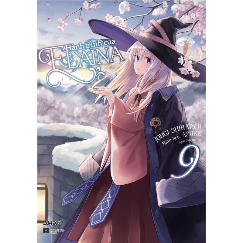 Sách Hành trình của Elaina - Tập 9 - Light Novel - AMAK