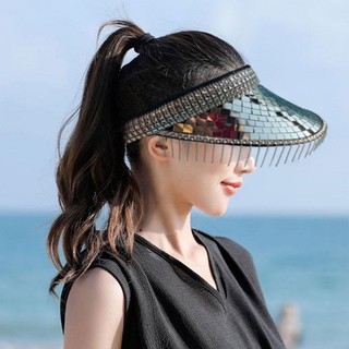 Nón Vành Đính Đá Lấp Lánh Thời Trang Cho Nữ