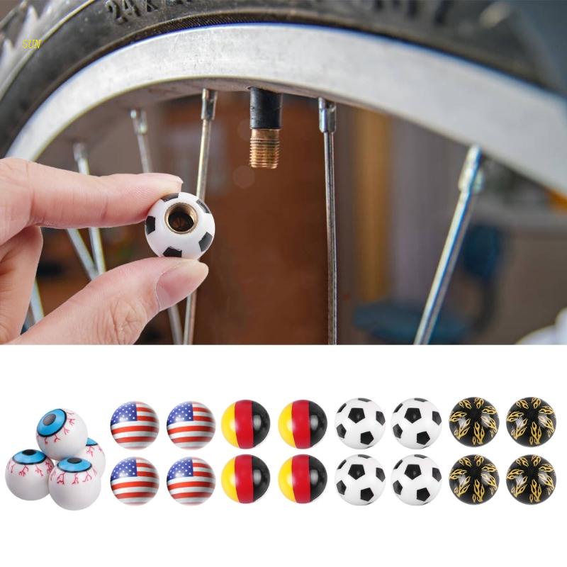 Nắp Van Bánh Xe Hơi Hình Đôi Mắt Đáng Sợ