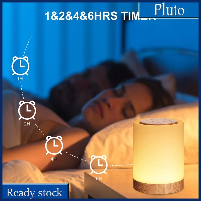 Mới Đèn Ngủ Cảm Ứng Rgb Sạc Usb Có Thể Tái Sạc Tiện Dụng