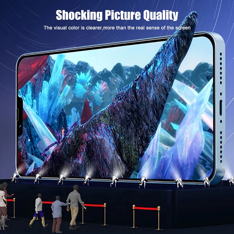 Miếng Dán Hydrogel Bảo Vệ Màn Hình Cho IPhone 14 13 12 11 Pro Max XR XS Max 6 6S 7 8 Plus SE