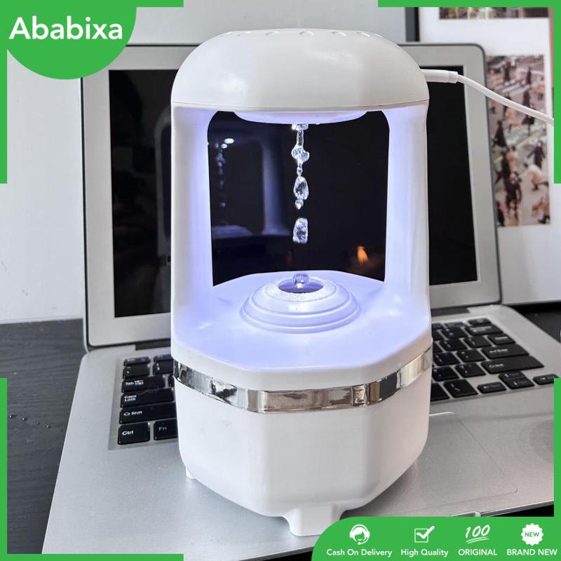 Máy Tạo Độ Ẩm Không Khí Hình Giọt Nước Có Đèn Ngủ Sạc USB