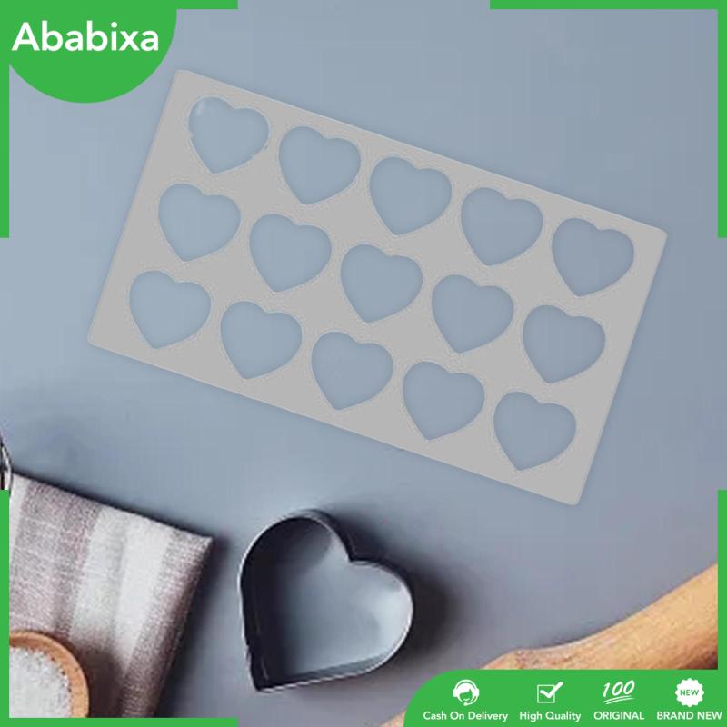 Khuôn Làm Bánh Quy Bằng Acrylic Màu Ngọc Lam / Macaron Xinh Xắn Tiện Dụng