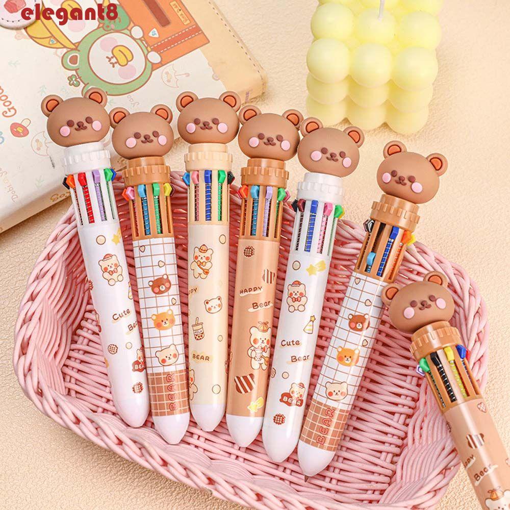 Bút Bi Hình Gấu Hoạt Hình Dễ Thương Cho Học Sinh