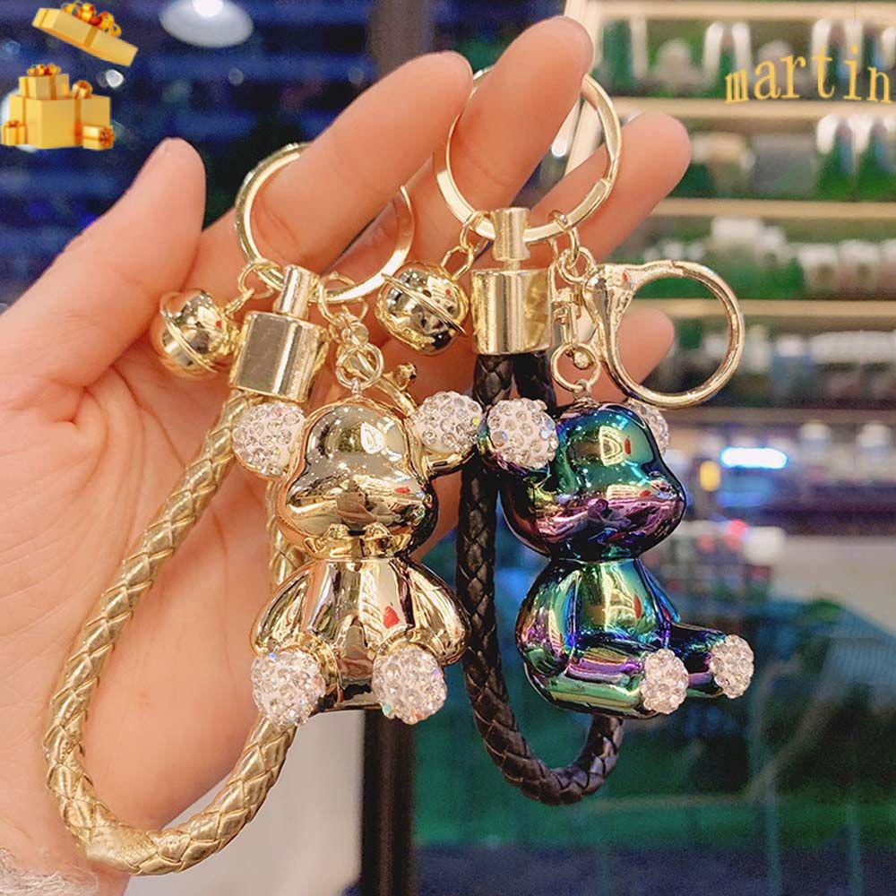 Móc Khóa Hình Gấu Bông Hoạt Hình 3D MARTIN1|Móc Chìa Khóa Trang Trí Túi Xách Xinh Xắn