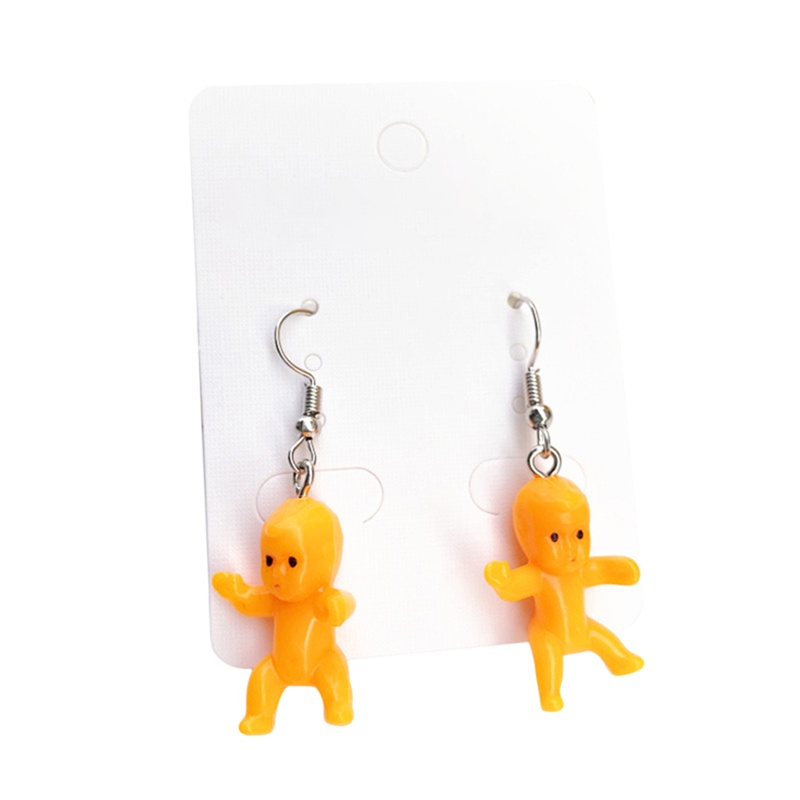 Đôi Khuyên Tai Dài Gắn Búp Bê Dễ Thương Cho Nữ