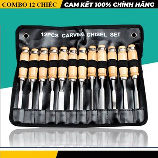 Bộ 12 mũi đục gỗ