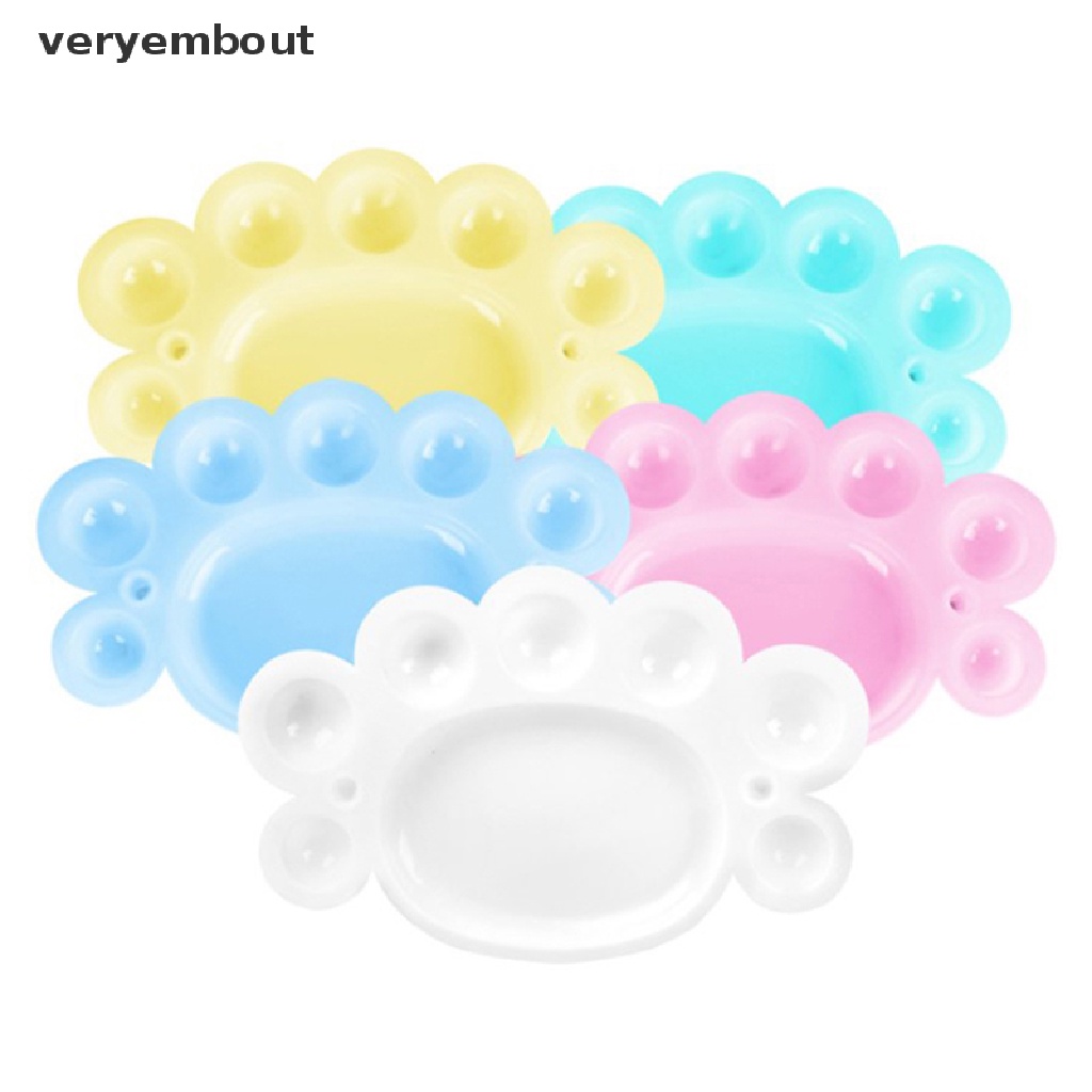 Set 2 Khay Nhựa Trưng Bày Lọ Sơn Móng Tay DIY Tiện Lợi