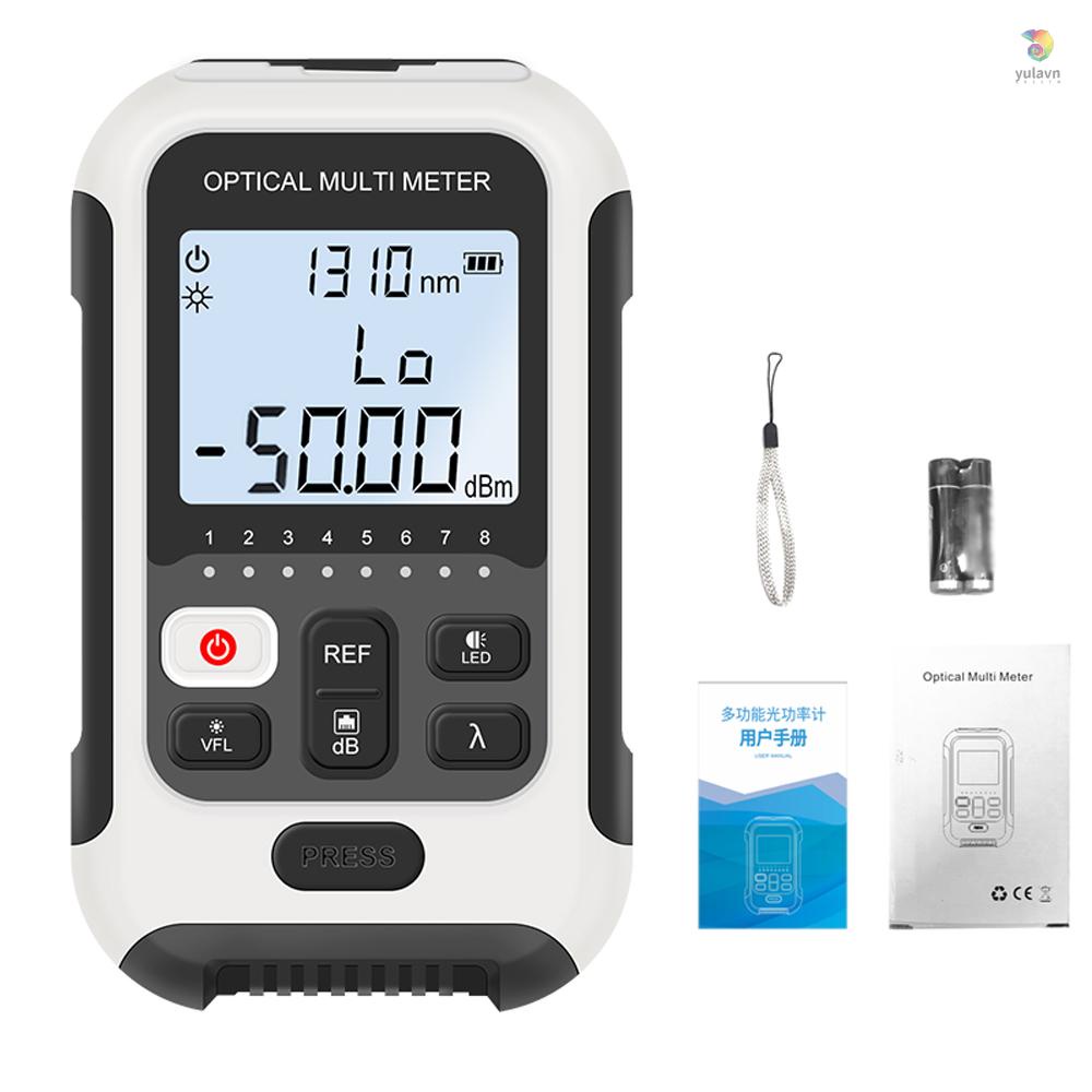 Thiết Bị Kiểm Tra Công Suất Quang Học 3 Trong 1 Độ Chính Xác Cao Có Màn Hình LED
