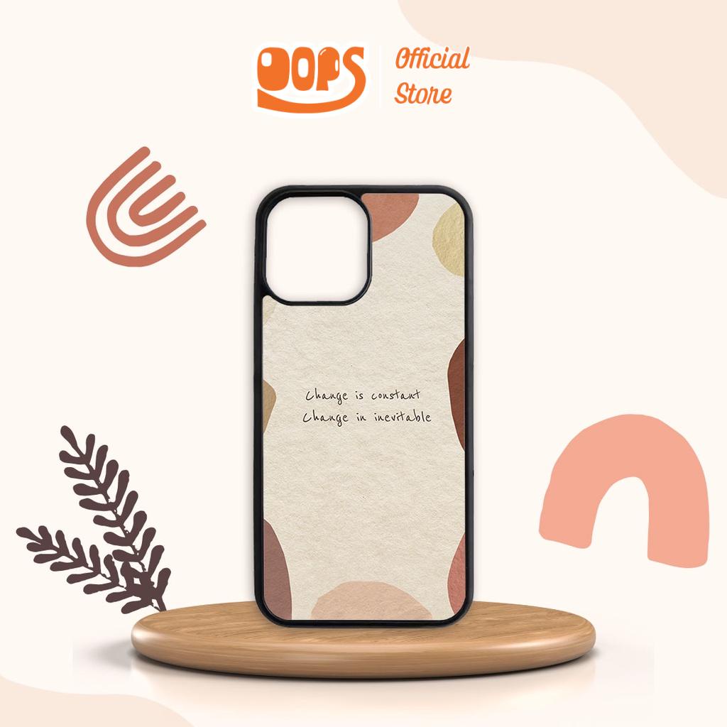 Ốp lưng Inspirational Quotes dành cho điện thoại iPhone Oops Case OPCA006