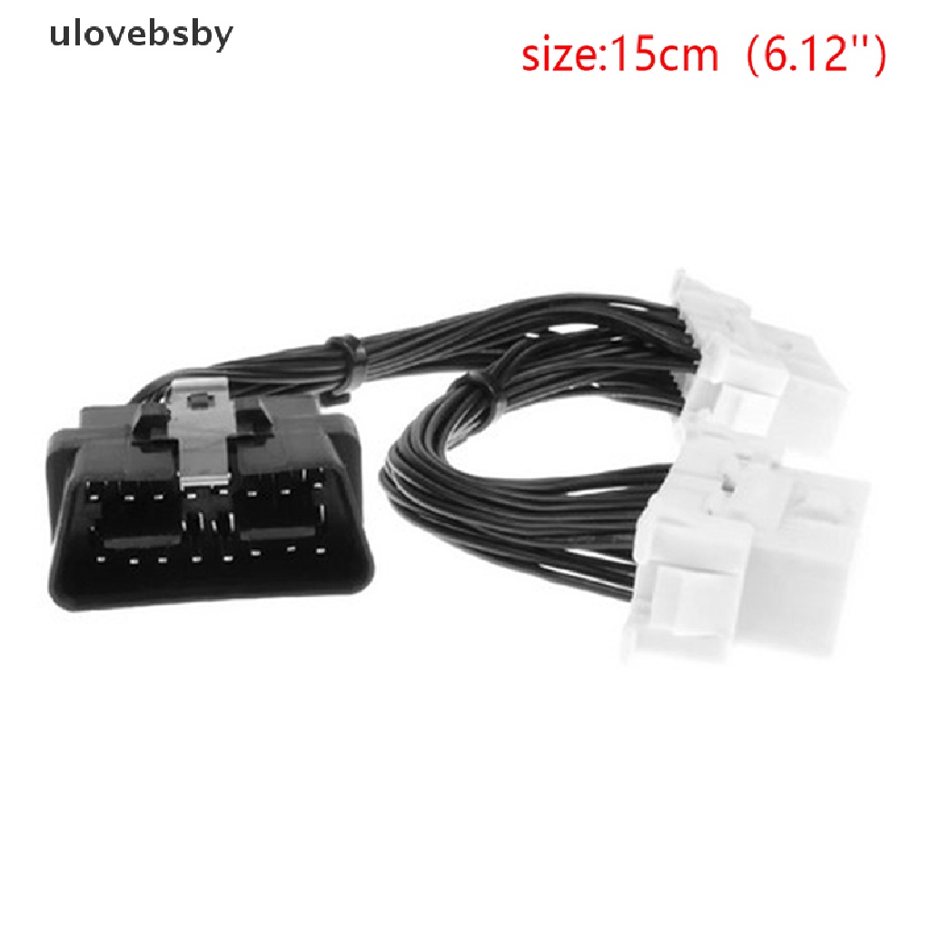 Dây Cáp Chia Cổng OBD 2 Y OBD2 16 PIN 0.15M OBD2 Chuyên Dụng