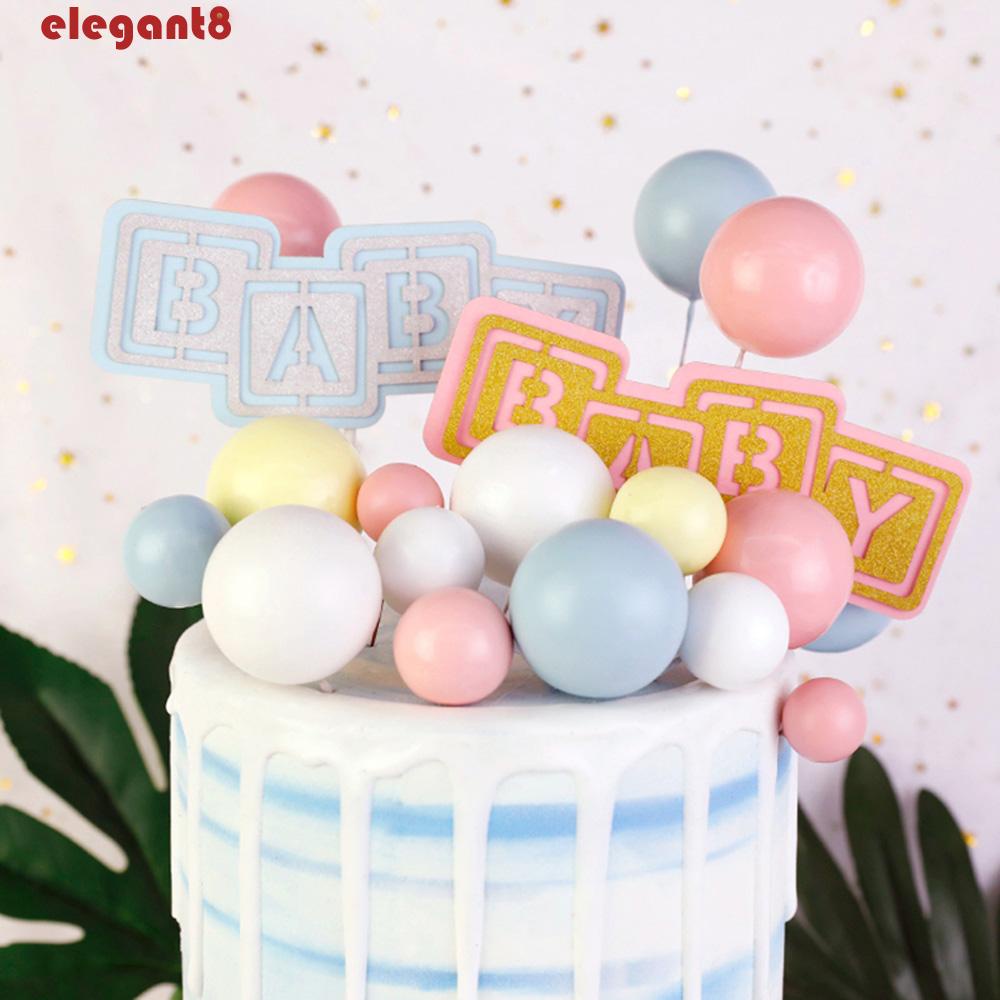 Que Cắm Trang Trí Bánh Kem Bằng Nhựa Kiểu Dáng Dễ Thương