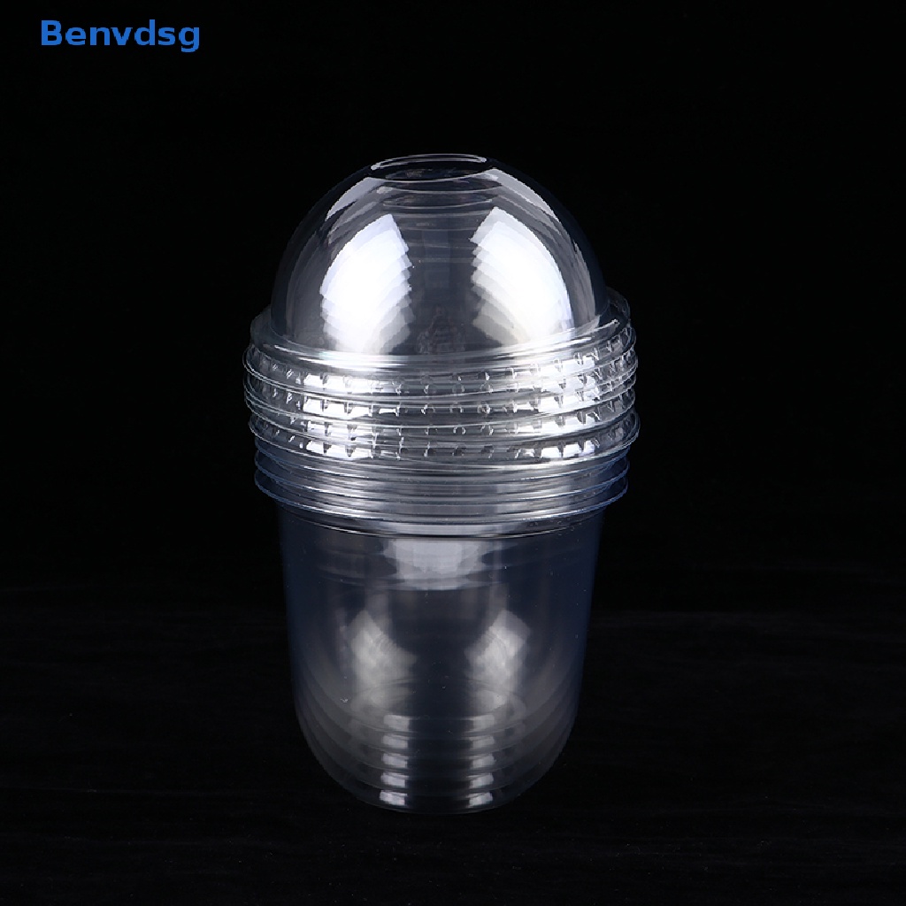 Bộ 12 Cốc Đựng Kem / Món Tráng Miệng 360ml Có Nắp Đậy Tiện Dụng